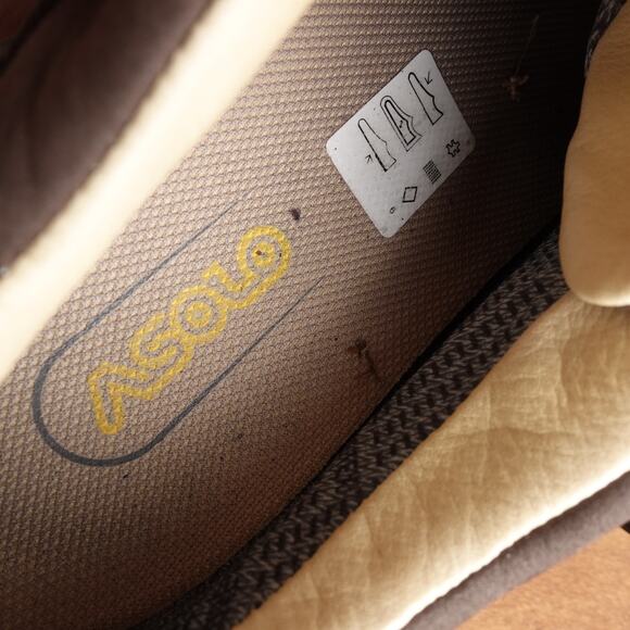 Asolo Shoes WMS SZ 8.5 Brown Avery Leather Gore-Tex Lace Up Low Sneaker Outdoor - Picture 14 of 15